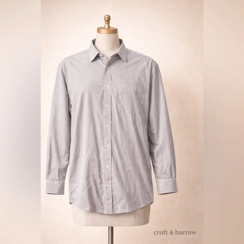 Striped‎ Button-Up Shirt